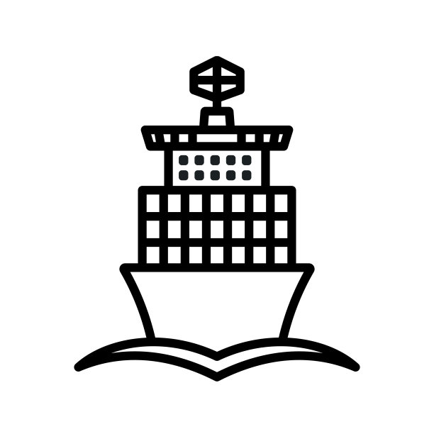 集装箱船的图标图片下载