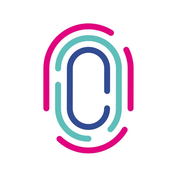 摘要数字0行彩色标志图标。图片下载