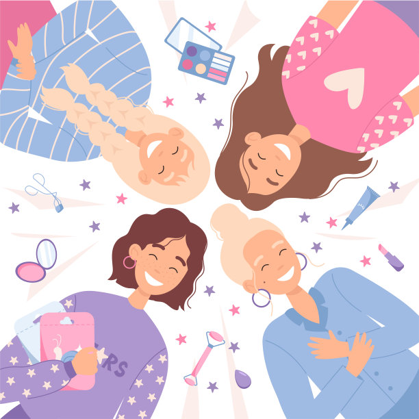 睡衣派对的概念图片下载