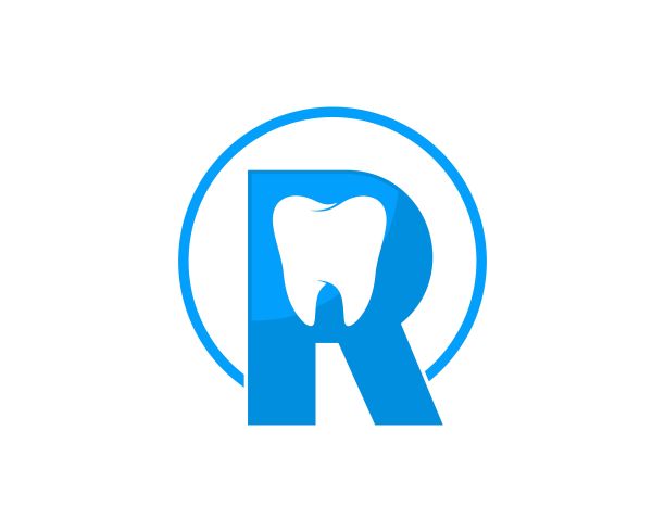 字母里面有白色的牙齿图片下载