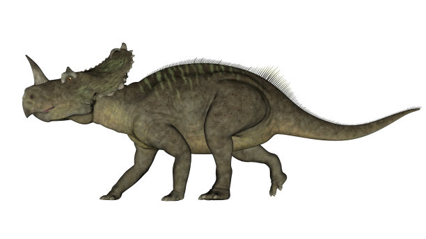 中心龙恐龙- 3D渲染图片下载