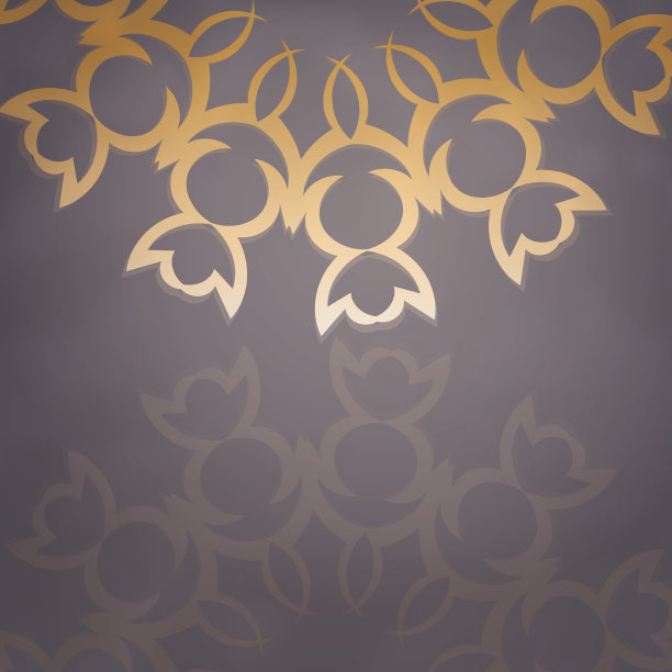 印着印度金饰的棕色传单送给你图片下载