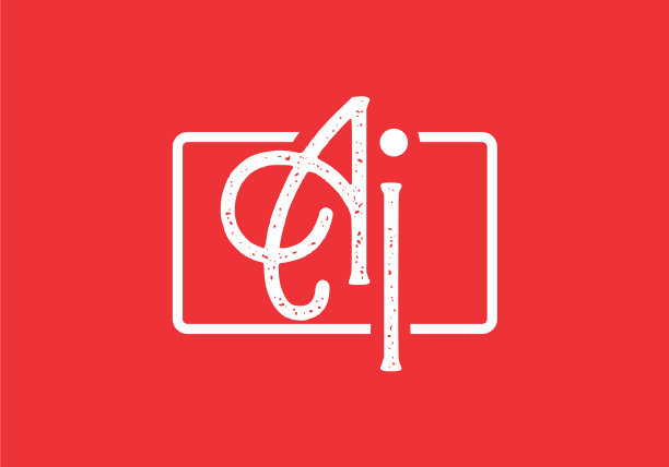 独特的ai首字母字母表图片下载