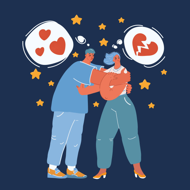 男人和女人离婚了图片下载