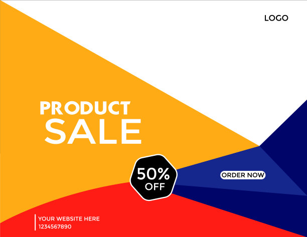 产品销售传单模板图片下载