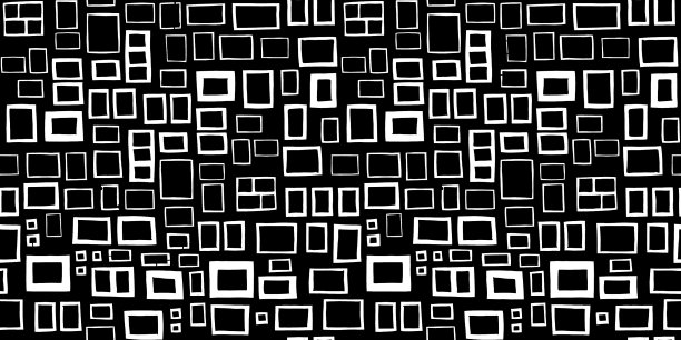 抽象相框模板无缝图案图片下载