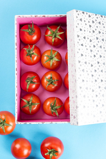 红辣椒和番茄物品图片下载