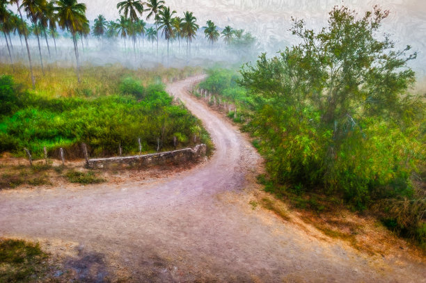 自然风景画图片下载