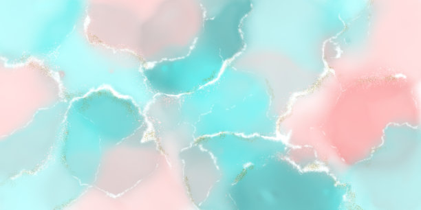 抽象的背景。墙纸纹理铺展，墨迹斑斑。酒精墨水和金色插图。图片下载