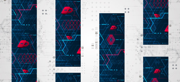 抽象的技术背景。传播理念，未来数字创新背景。矢量图图片下载