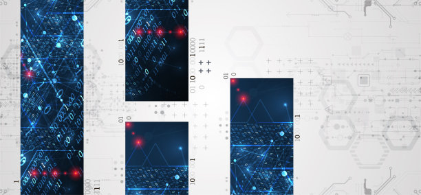 抽象的技术背景。传播理念，未来数字创新背景。矢量图图片下载