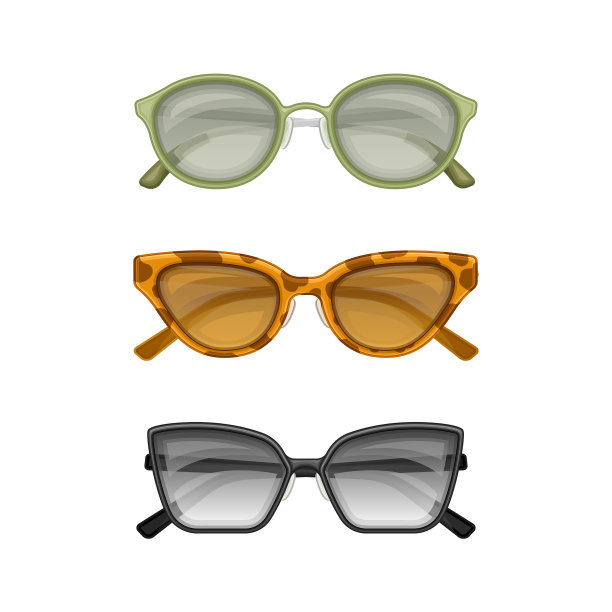 护目镜形状的太阳镜或墨镜图片下载