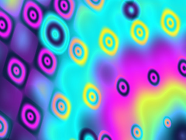 流畅的彩色插图页眉艺术网站墙纸图片下载