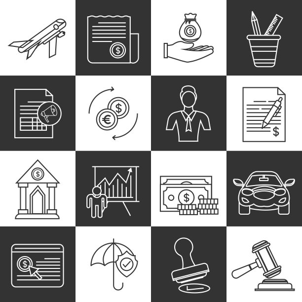 业务费用线图标设置图片下载