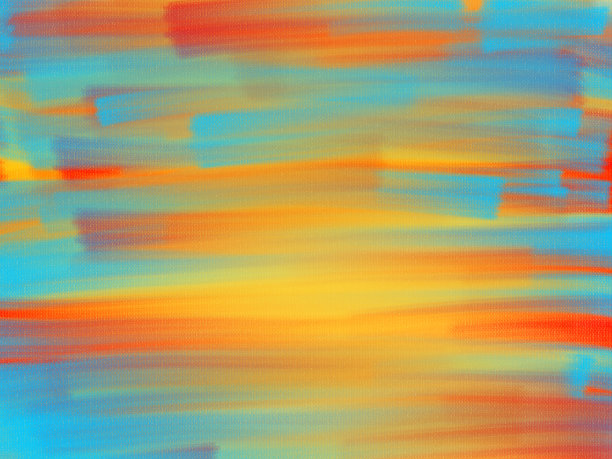 彩色绘画背景，纹理，抽象绘画背景，橙色水彩艺术背景图片下载