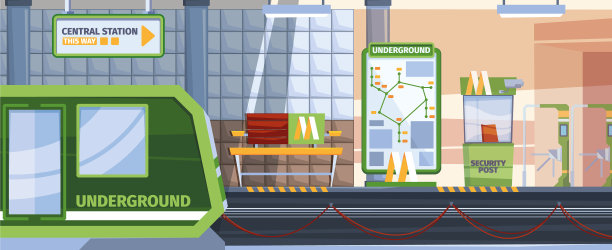 地铁背景城市地铁与铁路图片下载