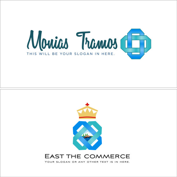 现代交叉健康药房自然河标志图片下载