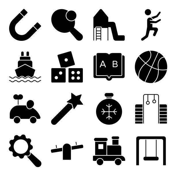 家庭与安全实体图标包图片下载