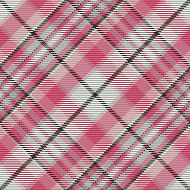 格子图案无缝检查织物纹理图片下载