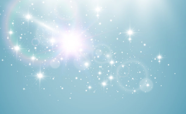 明亮美丽的金色火花的背景。图片下载