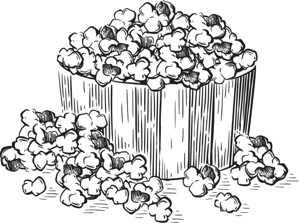 爆米花小品风格老图片下载