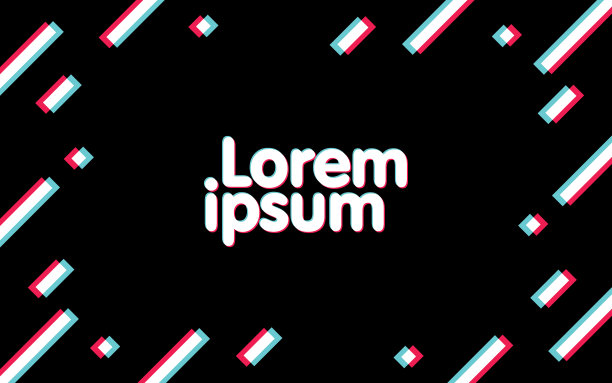 带有现代色彩的glitch效果的背景图片下载