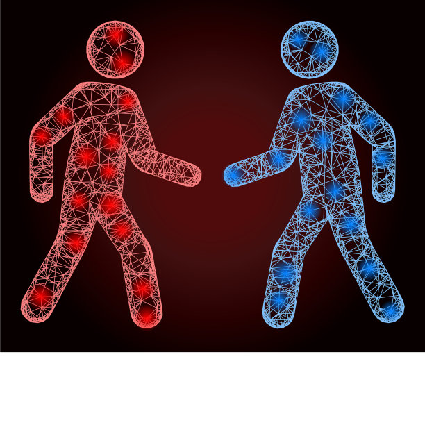 照明网网男与聚光灯相遇图片下载