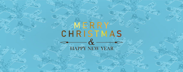 圣诞蓝色卡片与可爱的大纹理图片下载