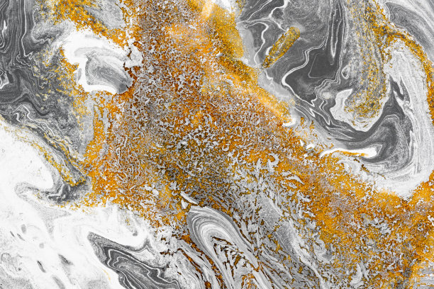 金色液体大理石背景。用于设计皮肤瓷砖、墙纸、室内背景。高分辨率的照片。奢华的背景图片下载