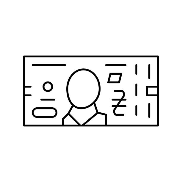 格里夫尼亚uah线图标矢量插图图片下载