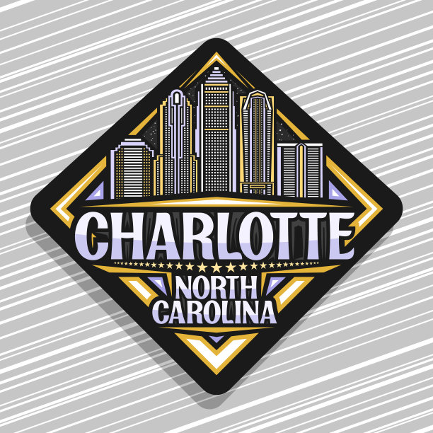 夏洛特的矢量标志图片下载