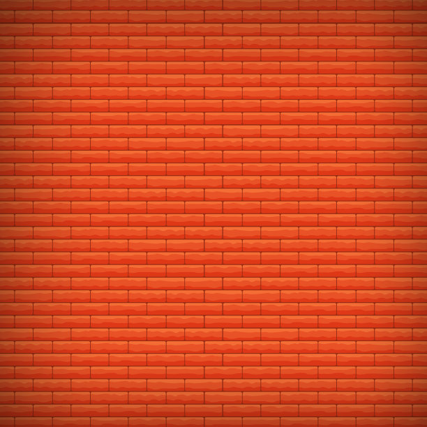 概念彩色砖墙文本地点，砖墙信息背景区，石墙平面矢量插图，最小的设计模板和布局图片下载