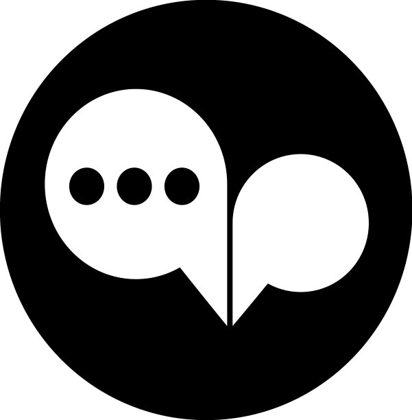 语音气泡图标符号图片下载