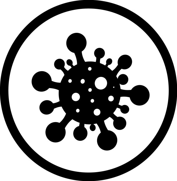 新冠病毒图标图片下载