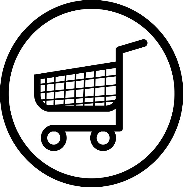 购物车手推车图标标志图片下载