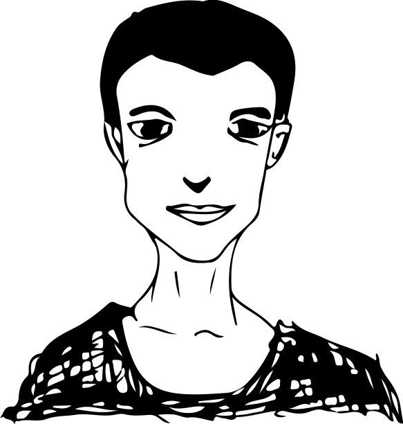 人们面对卡通图标设计图片下载