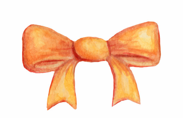 金色蝴蝶结图片下载