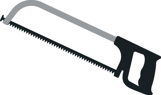 铁锯图标设计模板隔离图片下载
