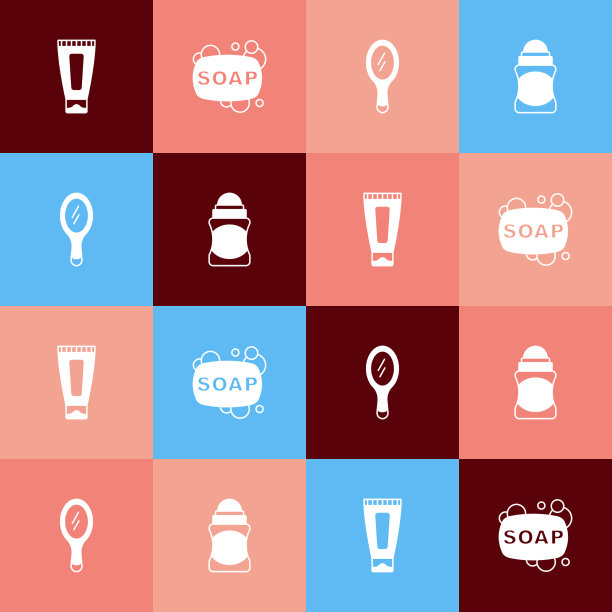 集波普艺术霜或乳液于一身的化妆品管吧图片下载