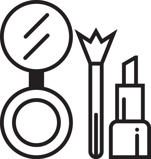 彩妆图标套装设计图片下载