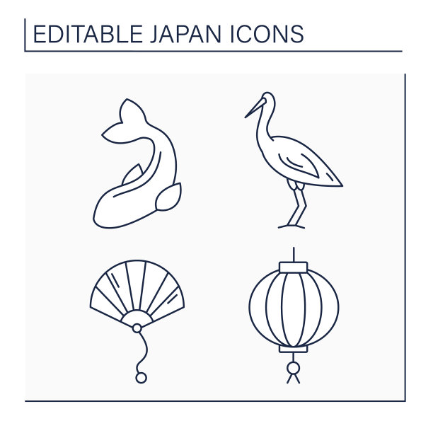 日本线图标集图片下载