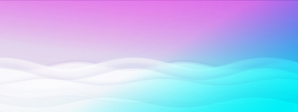 装饰抽象易碎性蓝色粉红色阴影波浪背景。图片下载