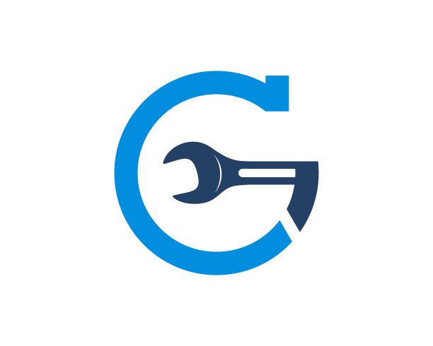 G字母的首字母，里面有修理扳手图片下载
