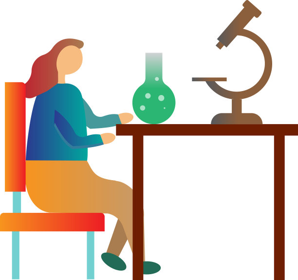 在生物实验室工作的女性icon图片下载