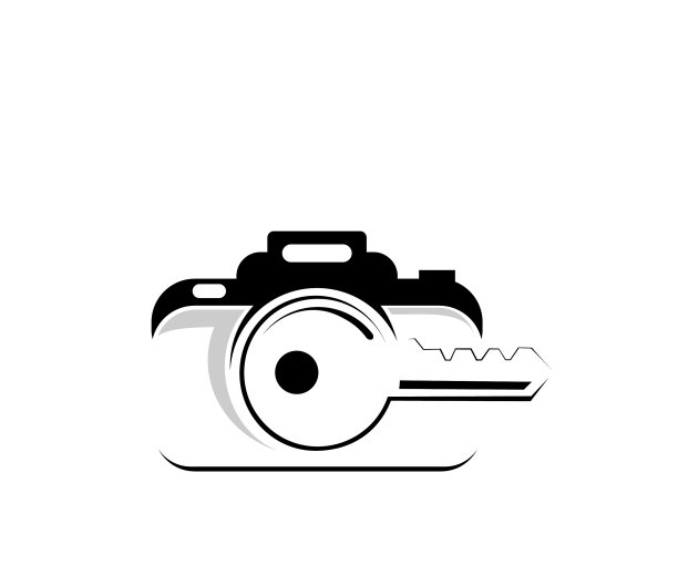 地产摄影标志设计剪影图片下载