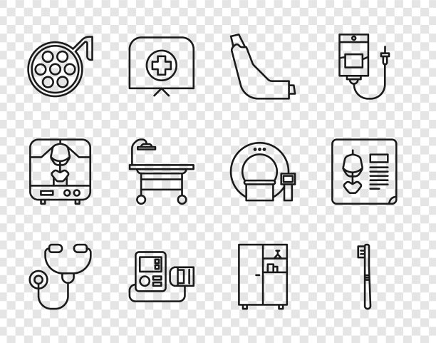 设定线听诊器牙刷吸入血图片下载