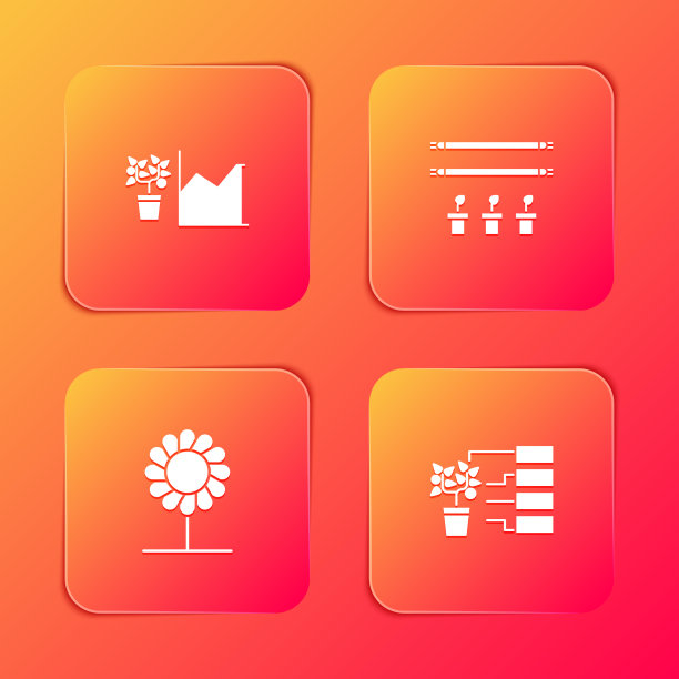 设置花卉统计智能农场与球茎和图片下载