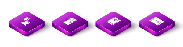 设置等距马桶闭门家具图片下载