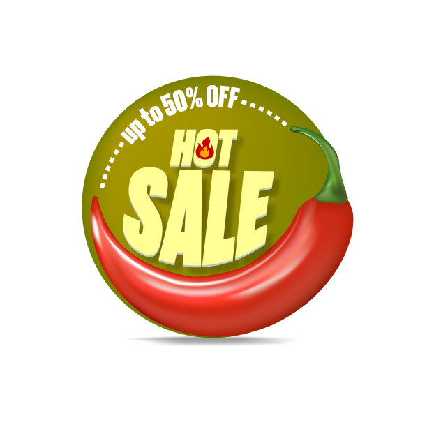 热卖贴纸与红辣椒辣椒图片下载