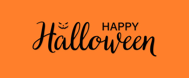 万圣节快乐横幅节日背景海报图片下载